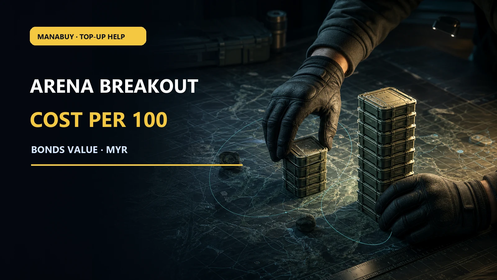 Arena Breakout Bonds Cost per 100 in Malaysia on ManaBuy