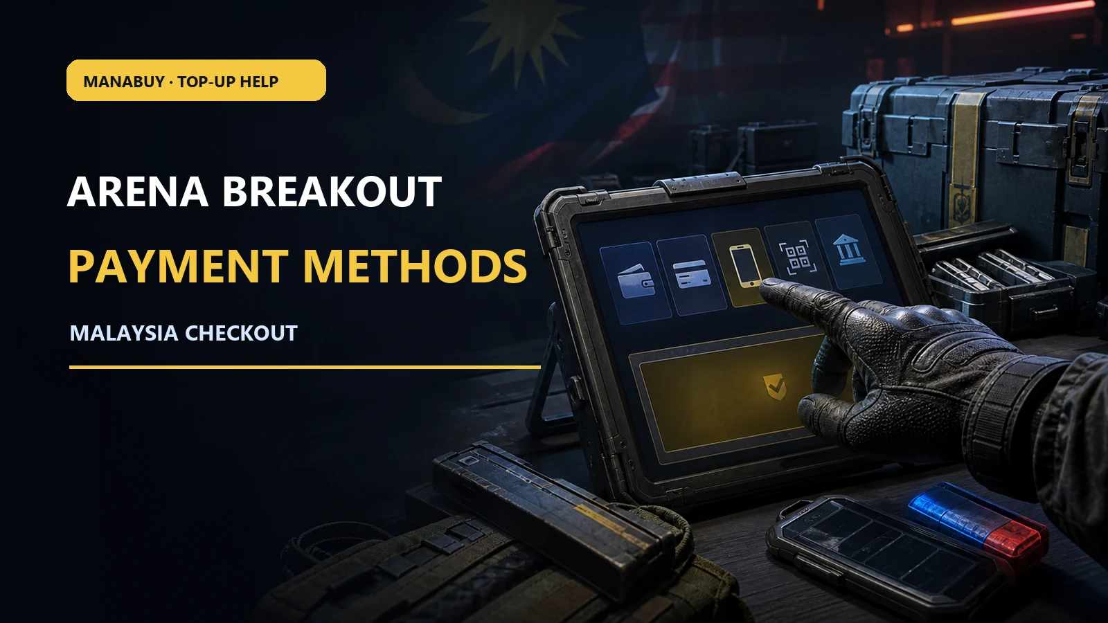 Arena Breakout Payment Methods and Fees in Malaysia on ManaBuy
