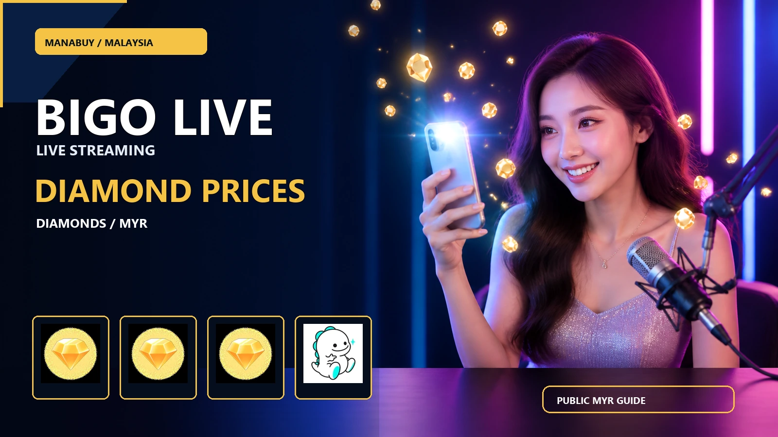 ManaBuy Bigo Live Diamond Prices in Malaysia