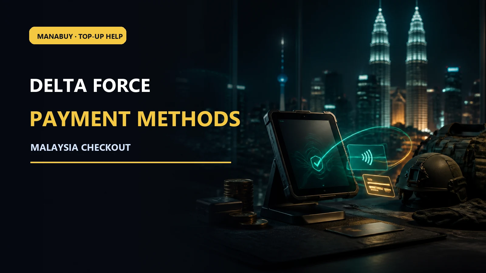 Delta Force Payment Methods and Fees in Malaysia on ManaBuy