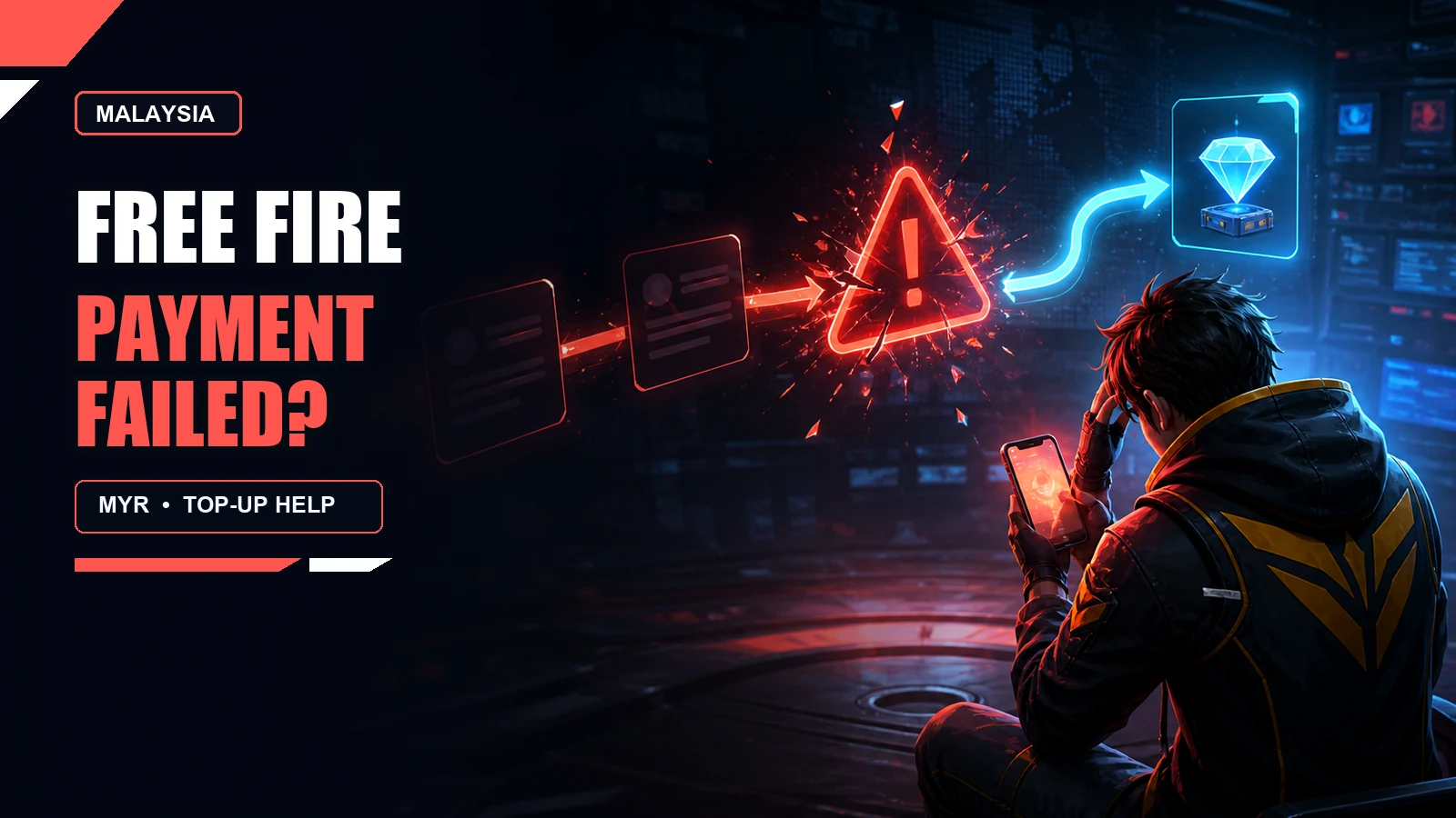 Free Fire Payment Failed or Diamonds Not Received in Malaysia