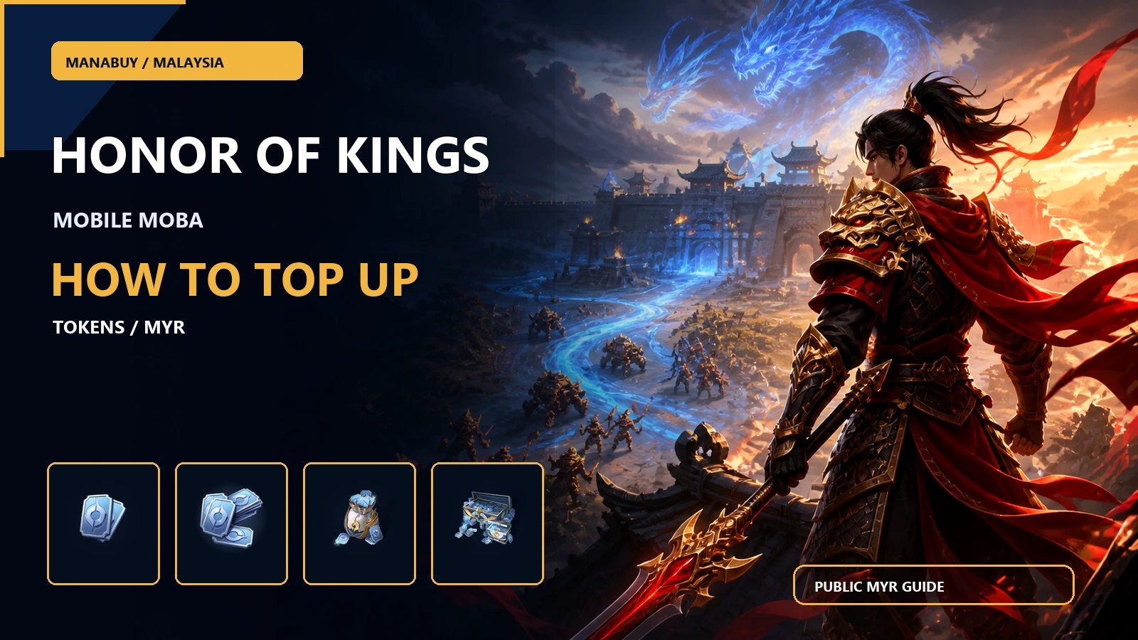 How to Top Up Honor of Kings in Malaysia with ManaBuy