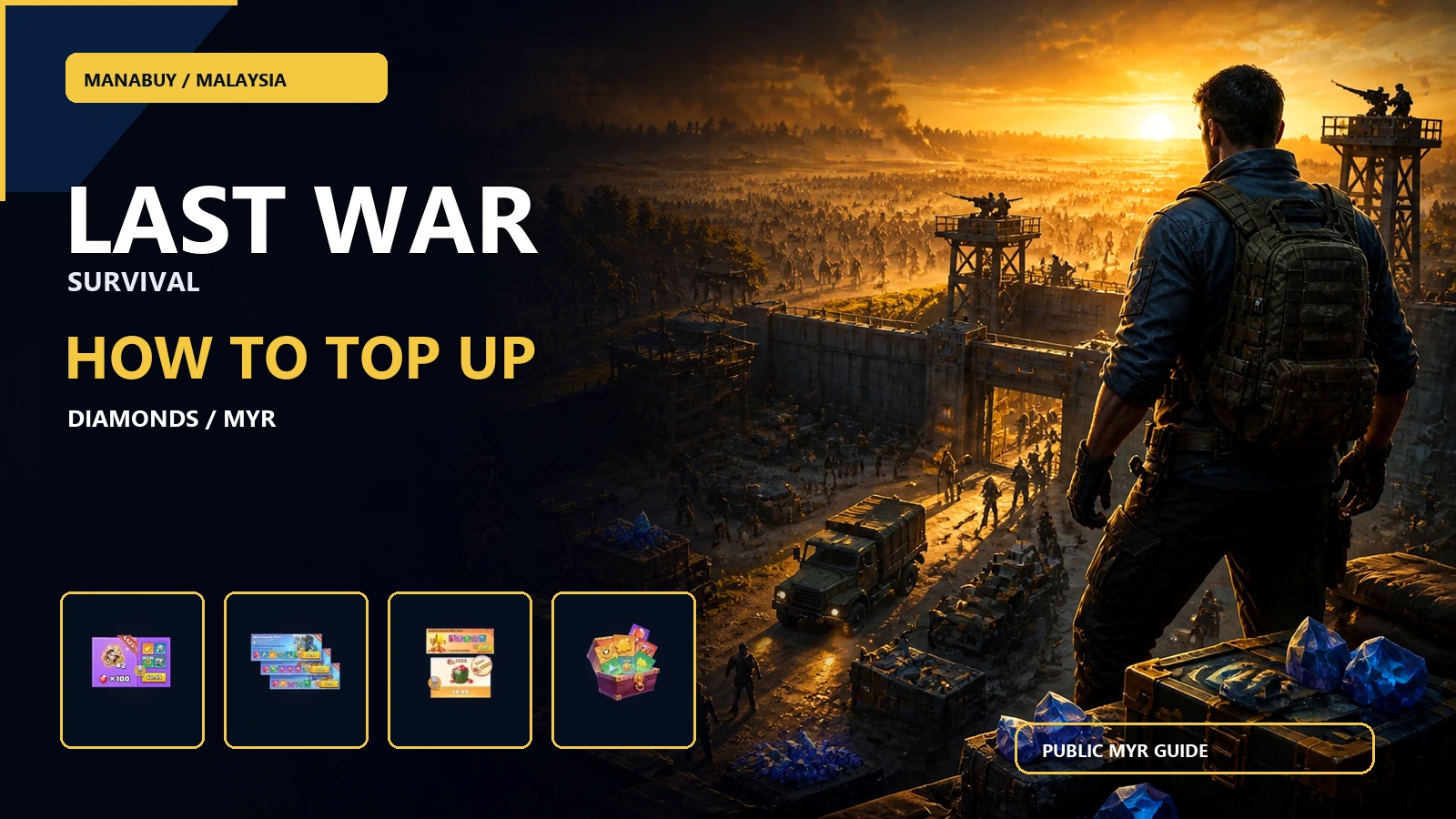 How to Top Up Last War: Survival in Malaysia with ManaBuy
