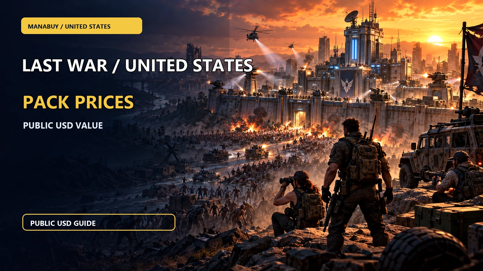 ManaBuy Last War: Survival Pack Prices in the US