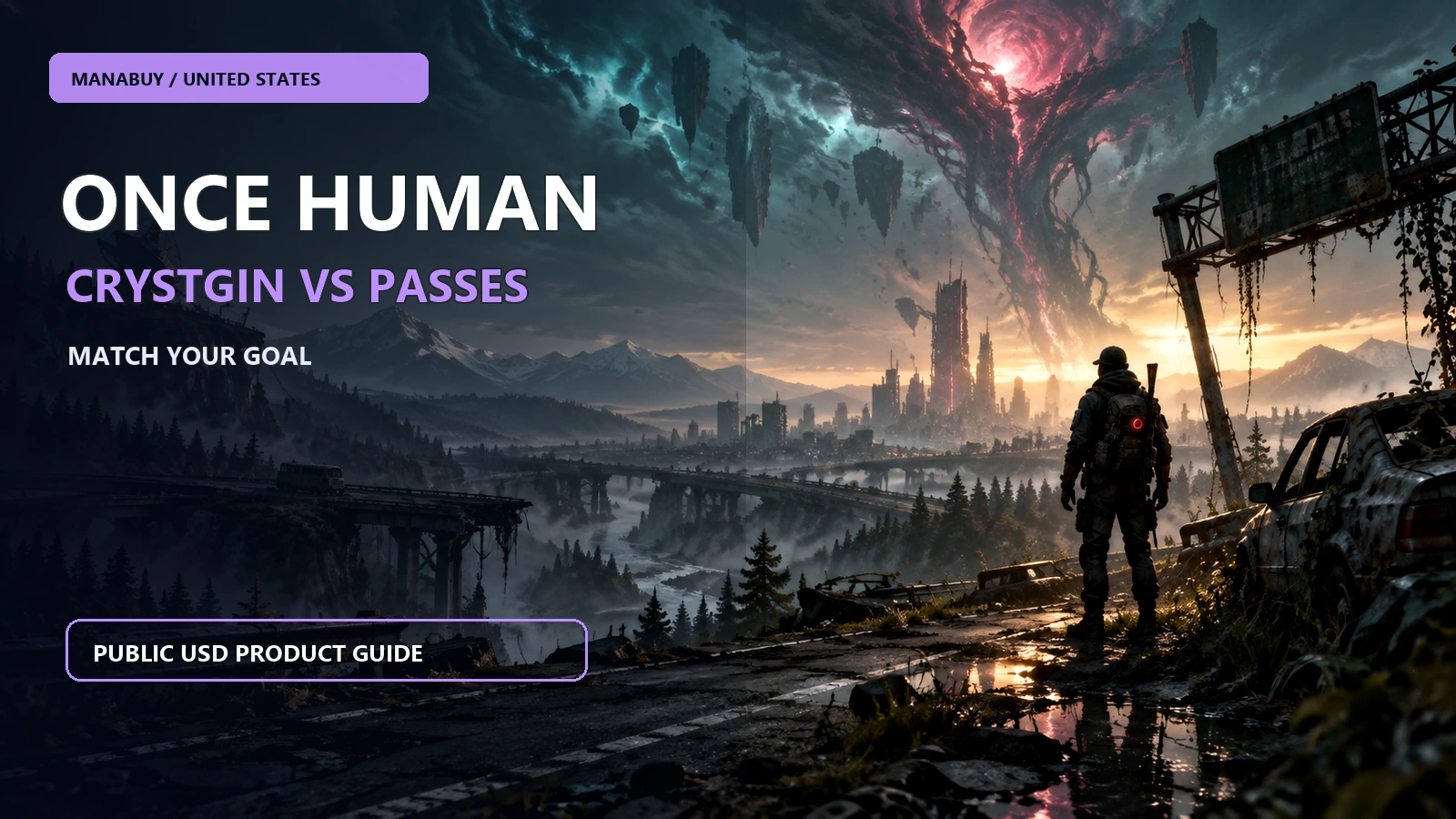 Once Human Crystgin vs Meta Pass vs Battle Pass in the US