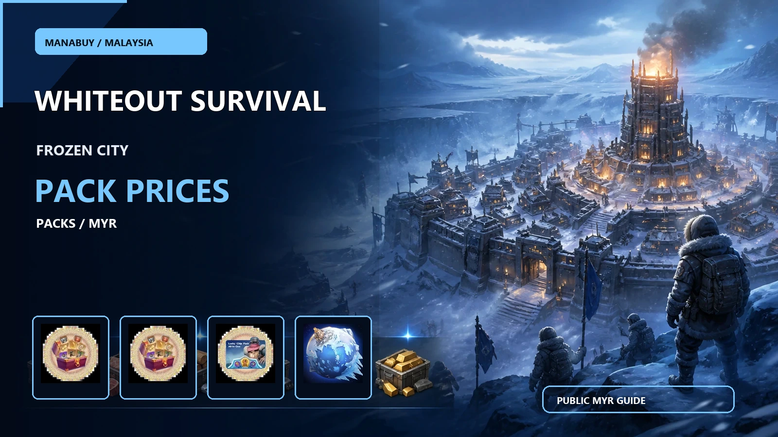 ManaBuy Whiteout Survival Pack Prices in Malaysia
