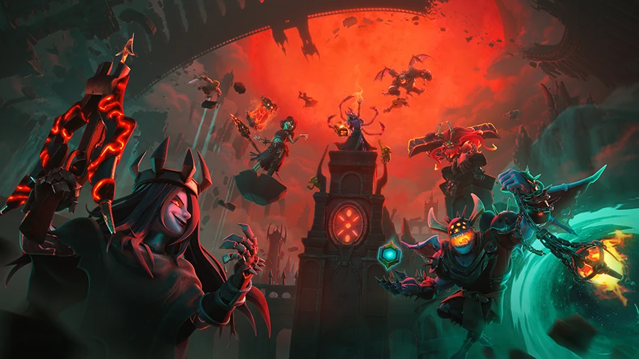 Official Clash of Clans October 2026 Cosmic Curse season artwork featuring Shroud Queen