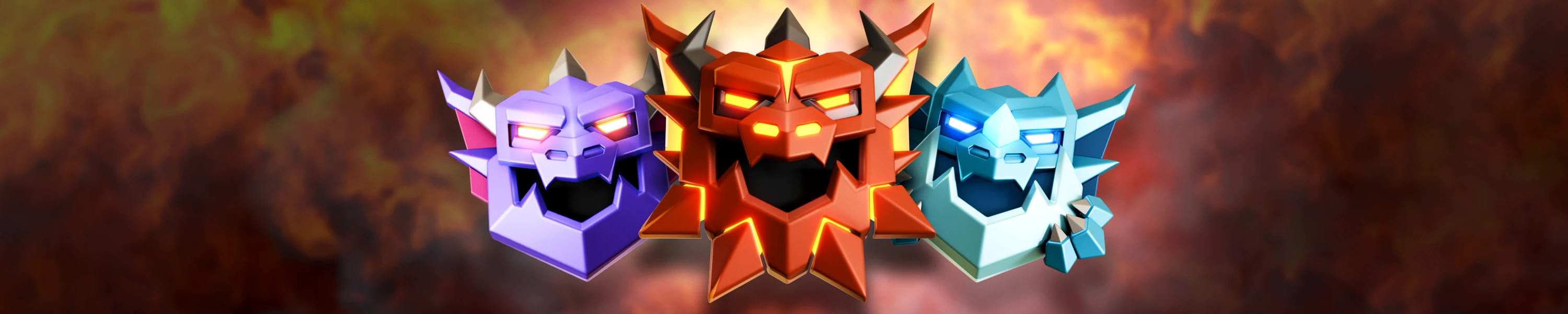 Official Clash of Clans artwork introducing the split between Battle and Ranked Battle modes
