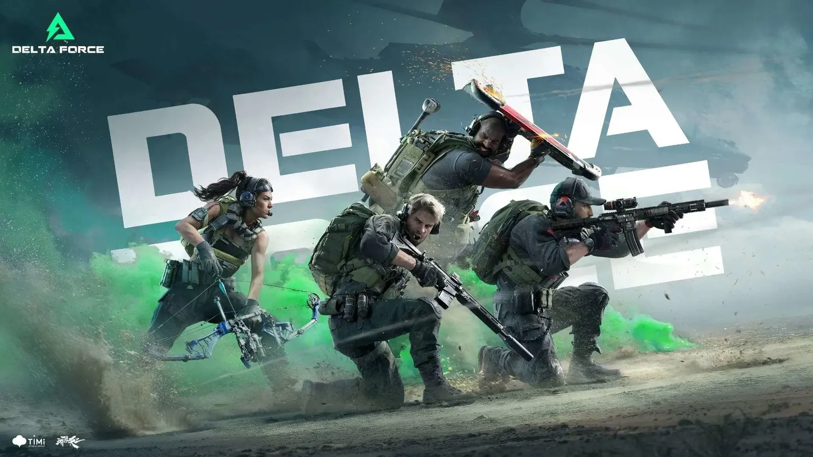 Delta Force operators including Luna, Stinger and D-Wolf