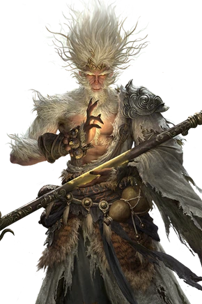 Divine Ascetic, commonly called Wukong, the Lightning Dauntless hero in Dragonheir Reborn