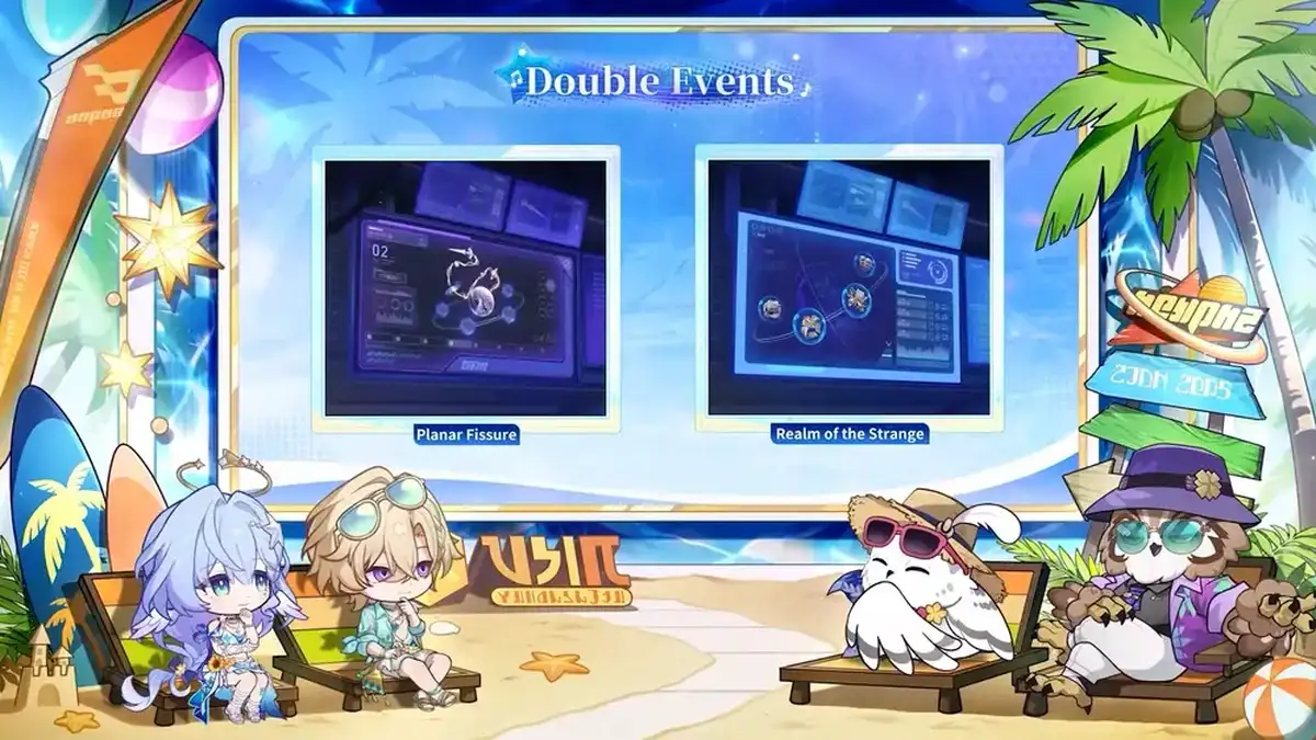 Planar Fissure and Realm of the Strange double reward events in Honkai Star Rail Version 4.5