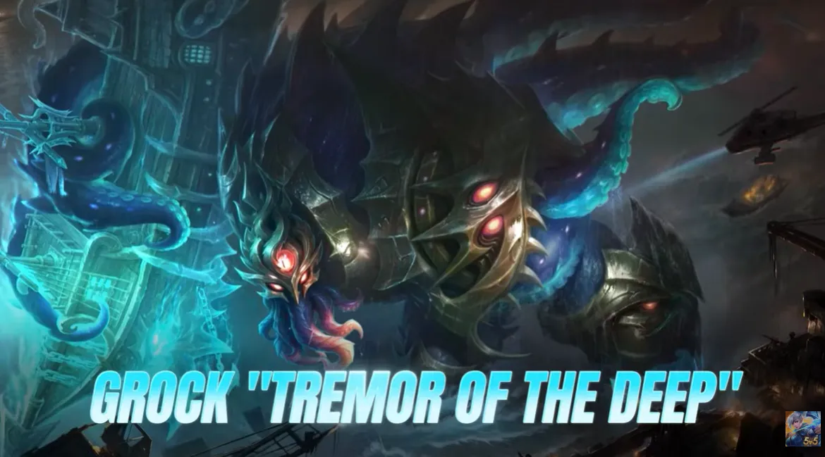 MLBB Grock Collector Skin Guide: Tremor of the Deep Cost and Draw Tips