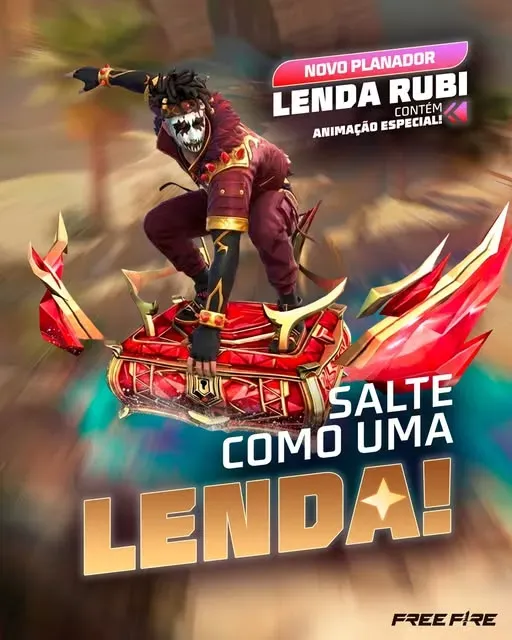 Free FireのLenda Rubi Gliderは買う価値がある？スタイル重視レビュー
