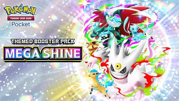 Shiny Pokémon Return in Pokémon TCG Pocket with the Mega Shine Expansion