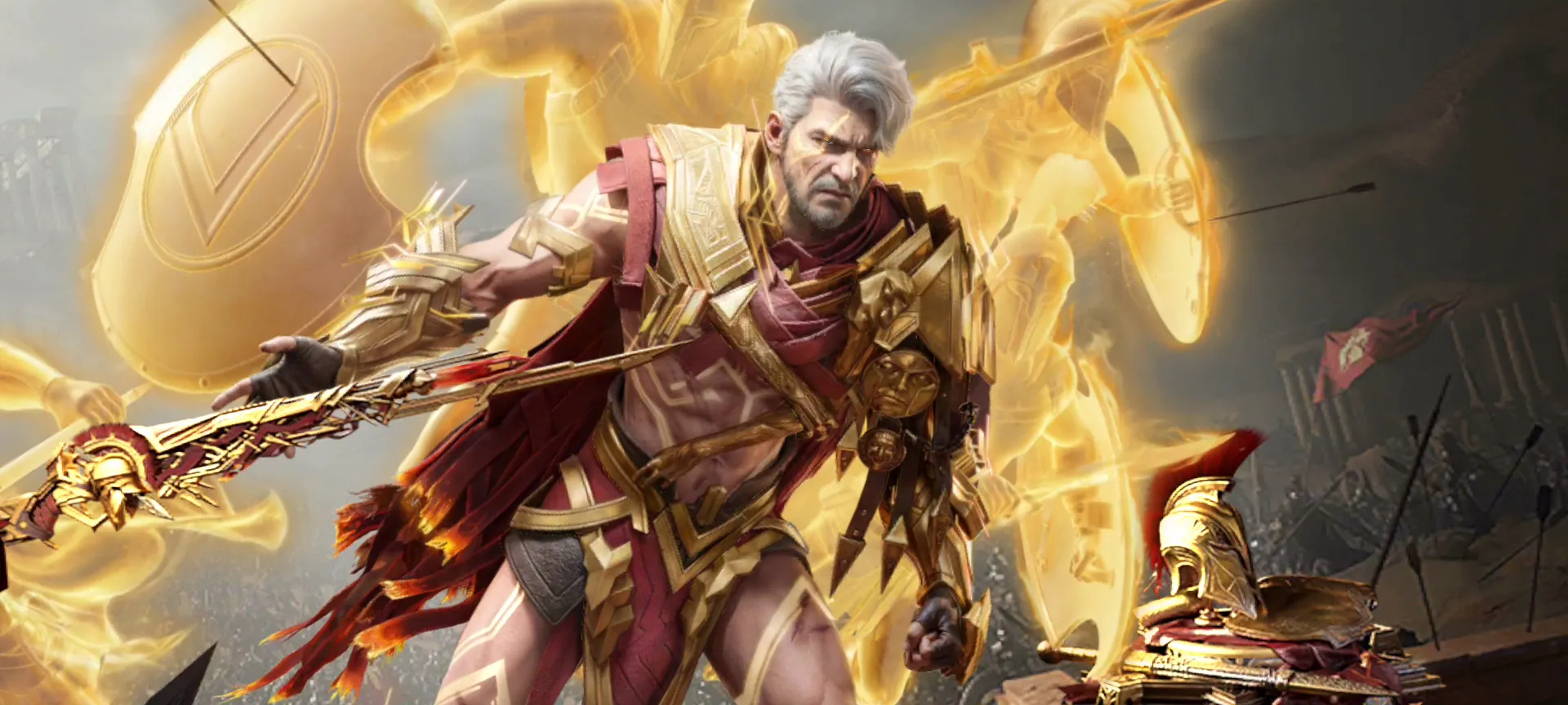 PUBG MOBILE Bloodfeather Spartan GILT Set Guide