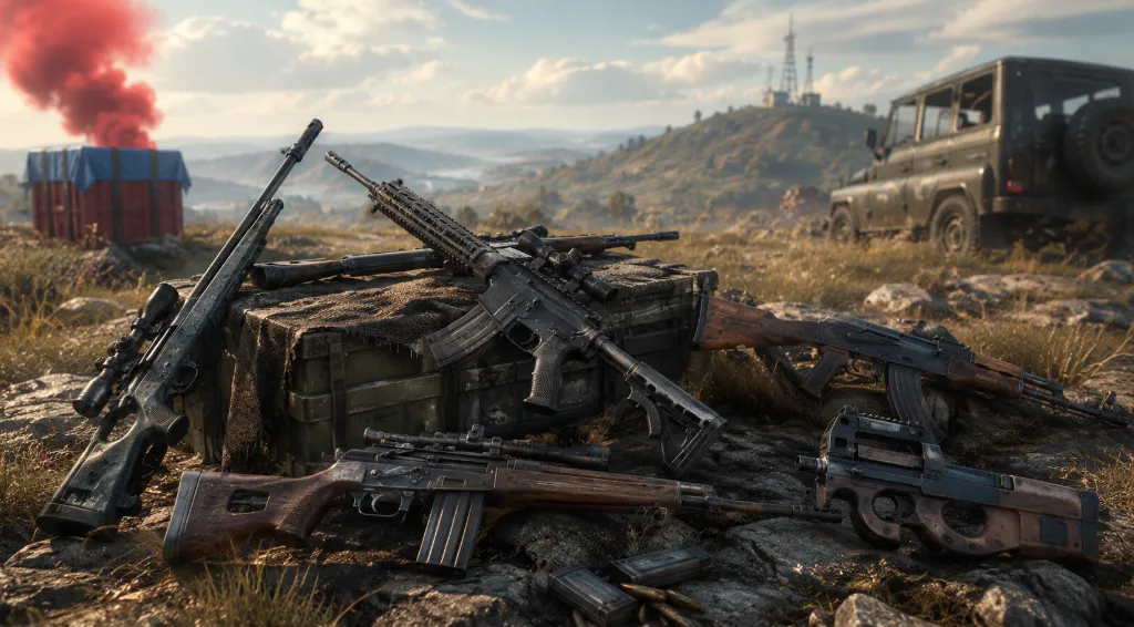 PUBG MOBILE Waffen-Ranking und Guide: Welche Waffe passt zu dir?