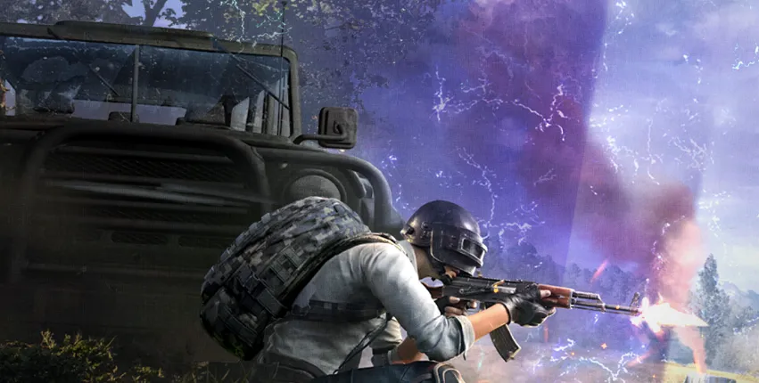 PUBG MOBILE mid game rotation and cover