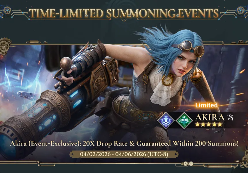 Watcher of Realms April 2026 Event Overview: Akira, 116 Summons, and Helios Rewards