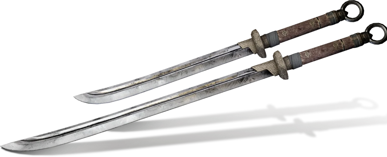 Dual Blades weapon model in Where Winds Meet