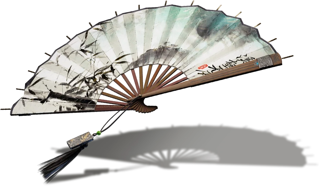 Fan weapon model in Where Winds Meet