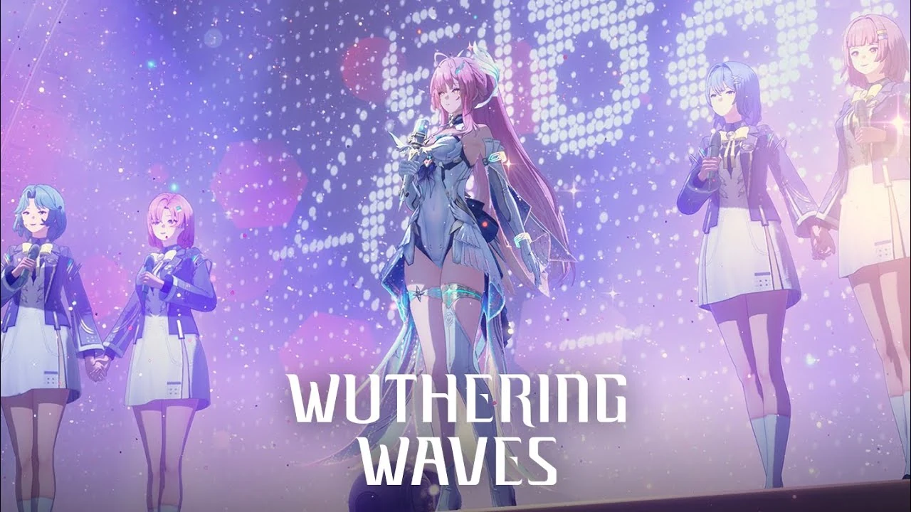 Aemeath featured in the official Wuthering Waves Graduation Show