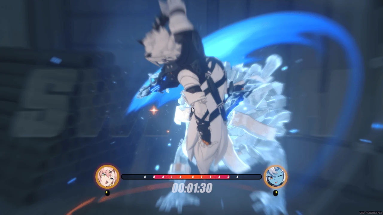 Zenless Zone Zero Chain Attack selection prompt after stunning an enemy
