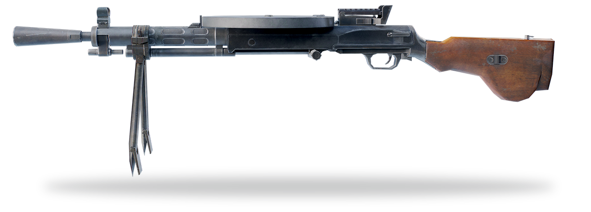 PUBG MOBILE DP-28 B tier weapon icon