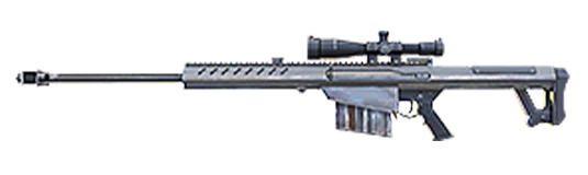 Free Fire M82B sniper weapon image