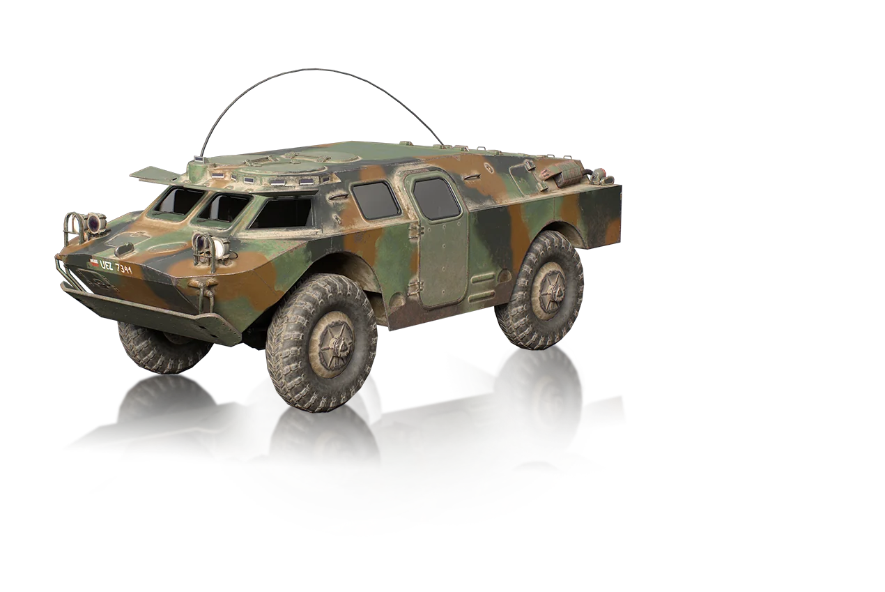PUBG MOBILE BRDM-2 vehicle icon