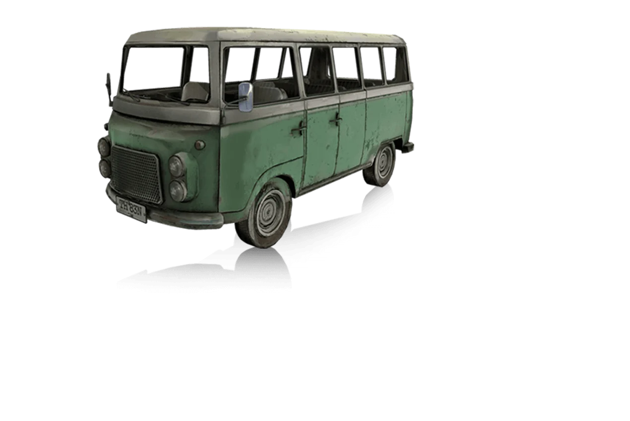 PUBG MOBILE Mini Bus vehicle image