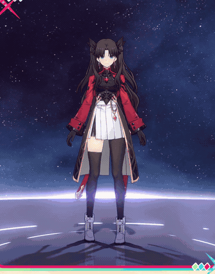 Rin Tohsaka idle shift animation