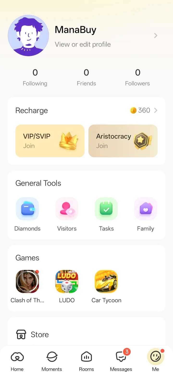 SUGOでプロフィールを開いてID確認へ進む画面
