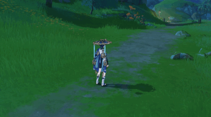 原神 放浪者 幡舞鳴弦 モーションGIF