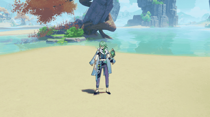 原神 白朮 金匱鍼解 モーションGIF