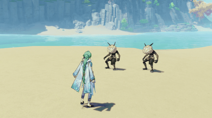 原神 白朮 太素診要 モーションGIF