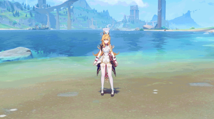 原神 エスコフィエ キッチンスキル モーションGIF