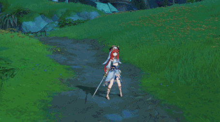 原神 ニィロウ 弦月のダンス モーションGIF