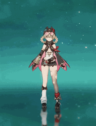 原神 ヤフォダ 待機モーション
