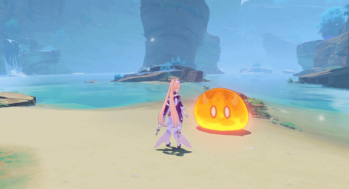 原神 珊瑚宮心海 元素スキル 海月の誓い 動作