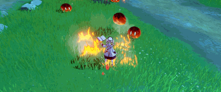 Barbara Shining Miracle♪ skill GIF