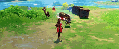 Beidou Stormbreaker skill GIF