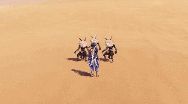 Candace Sacred Rite: Wagtail's Tide skill GIF