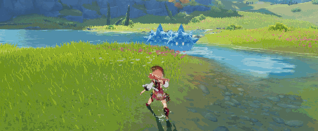 Yanfei Signed Edict skill GIF