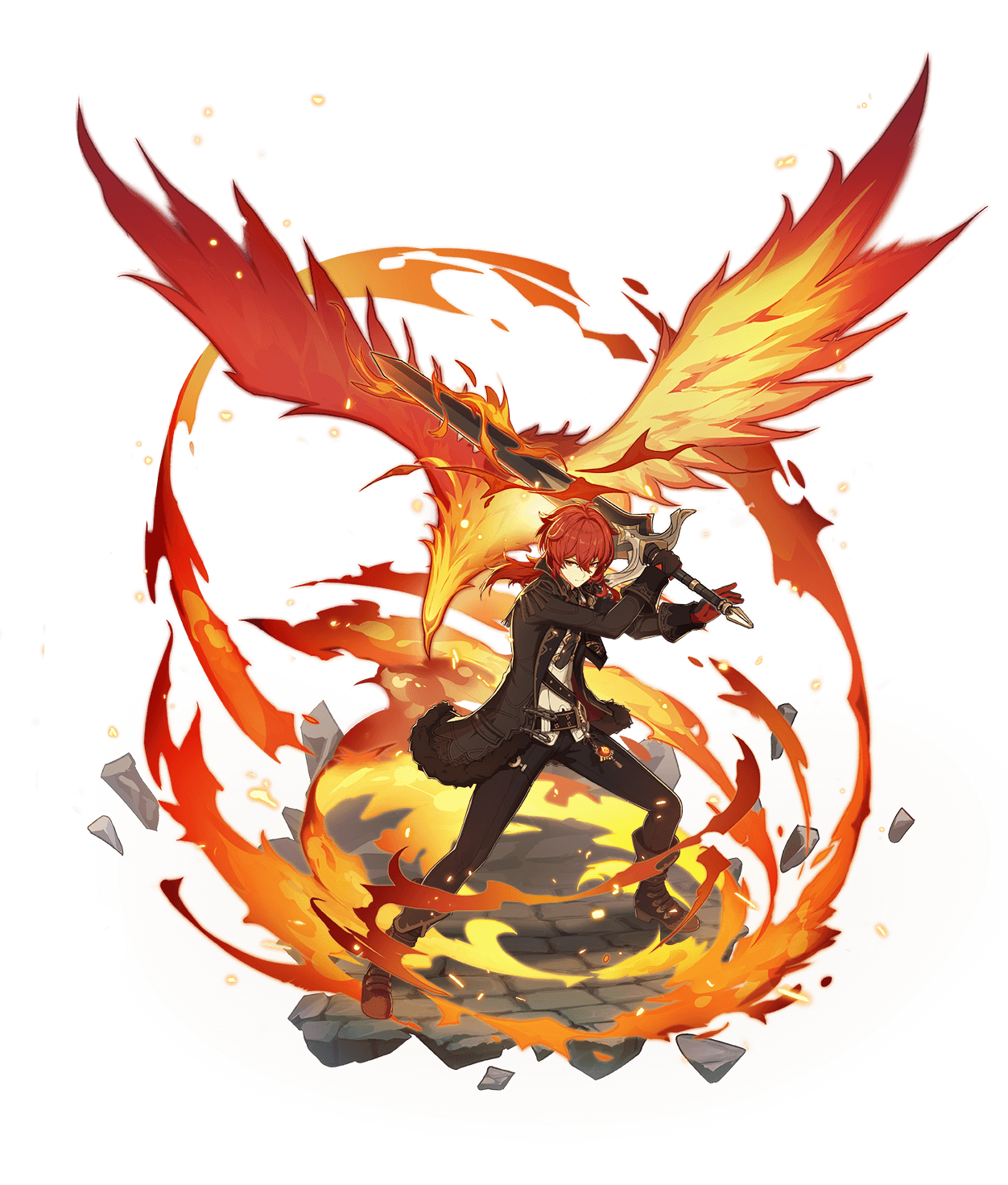 Diluc official character artwork