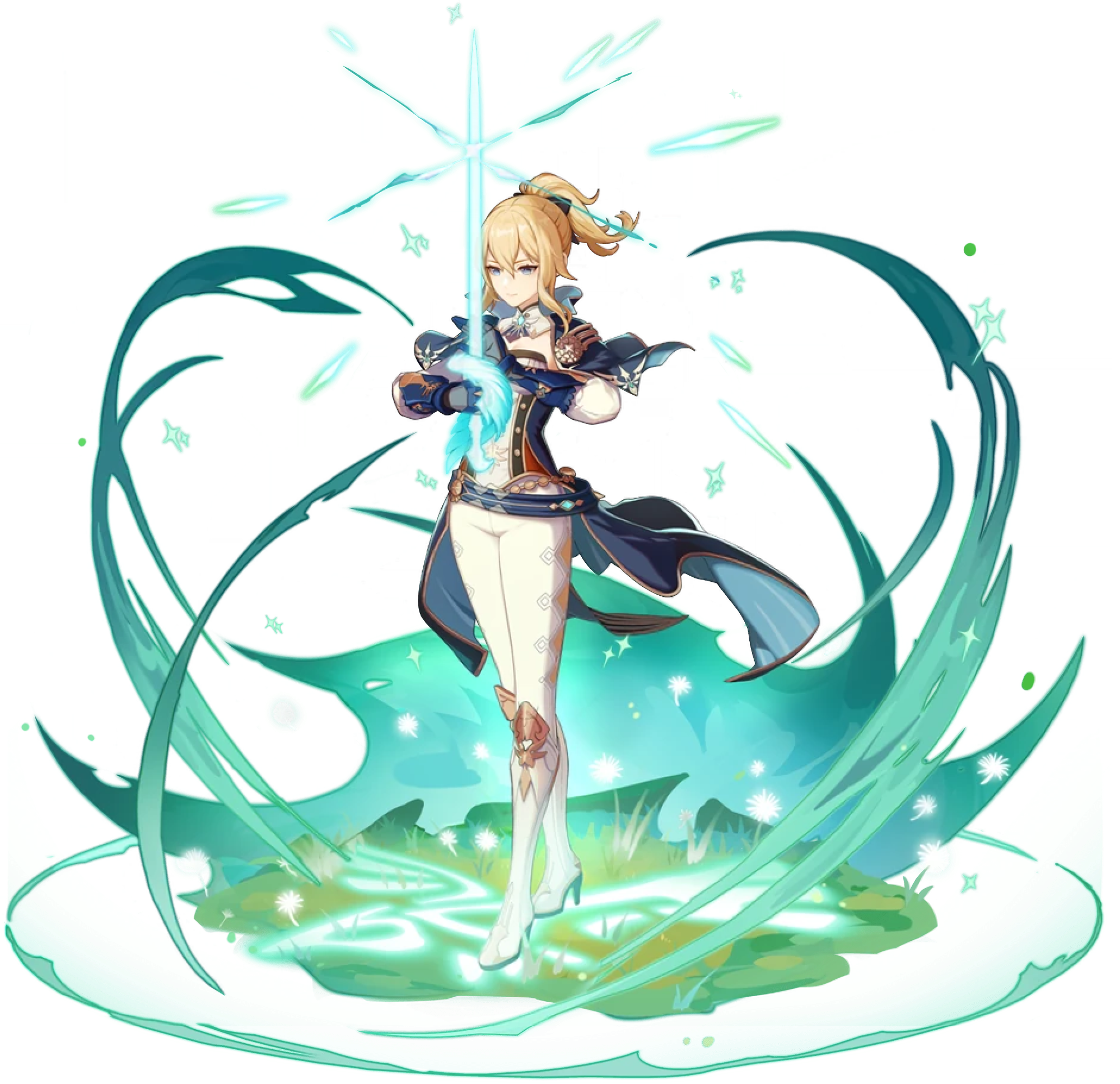 Jean official character artwork