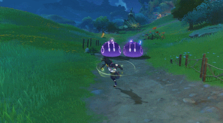 Tighnari Vijnana-Phala Mine skill GIF