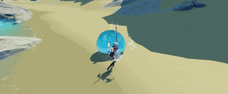 Eula Icetide Vortex skill GIF