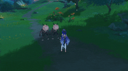 Layla Nights of Formal Focus skill GIF