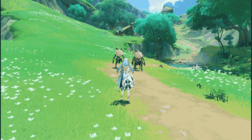 Faruzan The Wind's Secret Ways skill GIF