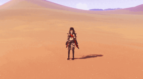 Dehya Molten Inferno skill GIF